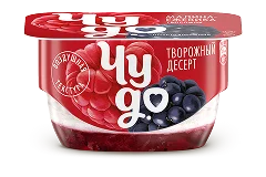 Творожный десерт ежевика-малина